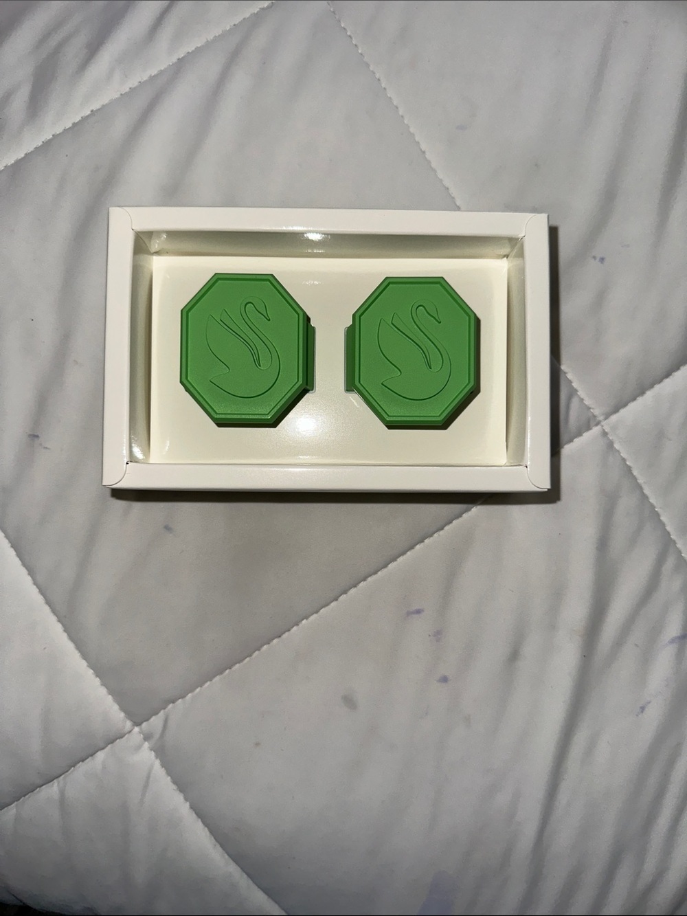 Swarovski set of 2 Napkin Rings
